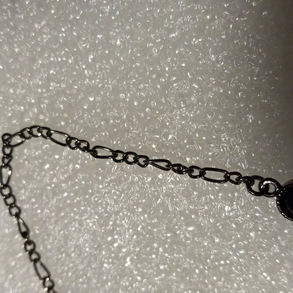 Cookie Lee Signed Elegant Black Gem Necklace - image 4
